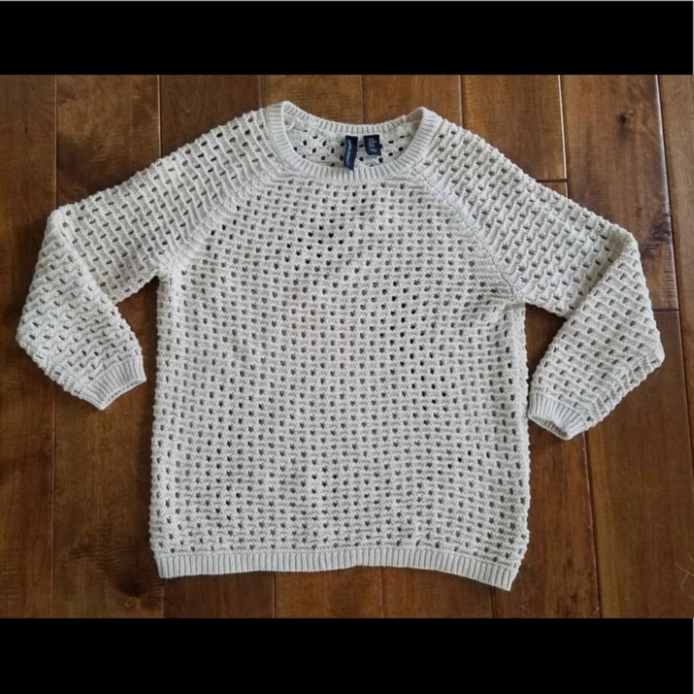 Cynthia Rowley crochet sweater